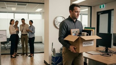 Employee with perfect attendance fired for 20-minute delay. (AI-generated representative image)
