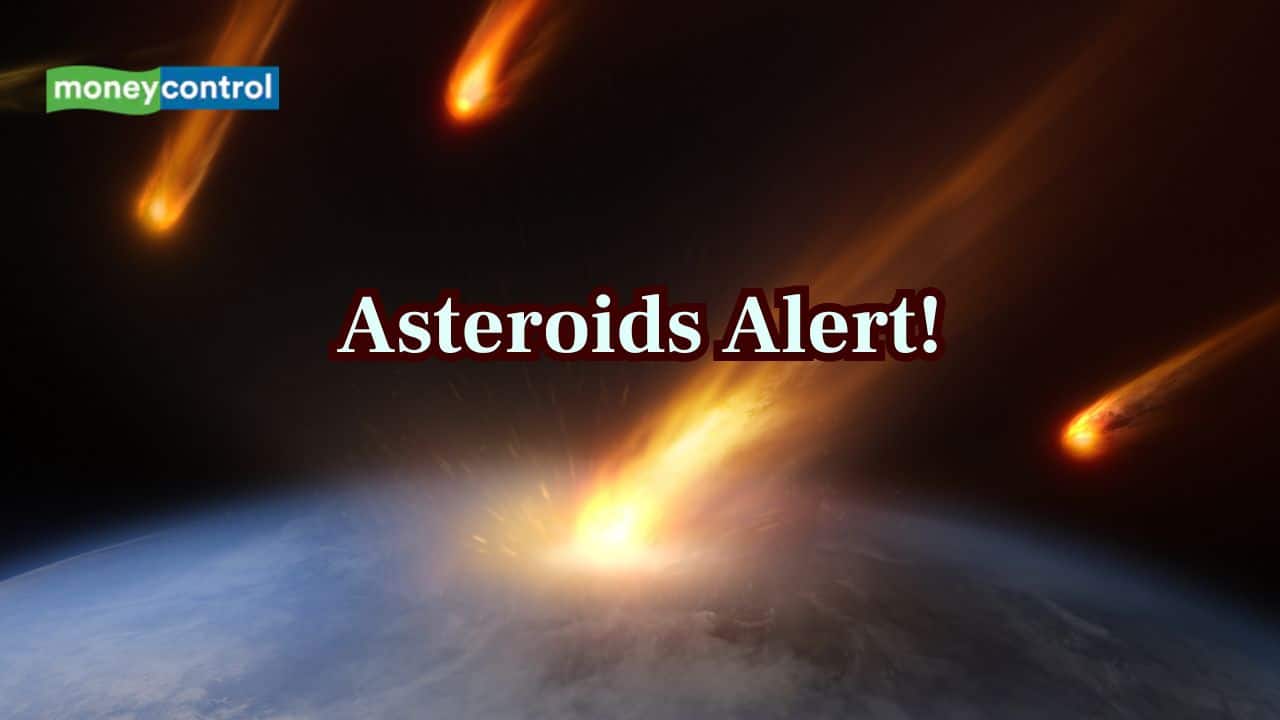 Asteroids Alert! NASA tracks 3 large asteroids racing towards Earth today!