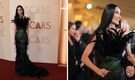 Oscars: Demi Moore steals attention in peacock feathered gown