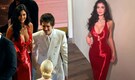 Kylie Jenner stuns in body-hugging red Schiaparelli gown at Oscars 2026 with boyfriend Timothée Chalamet