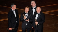 Best Visual Effects<br />Avatar: Fire and Ash won Best Visual Effects, showcasing groundbreaking CGI and immersive world-building. Joe Letteri, Richard Baneham, Eric Saindon, and Daniel Barrett received the award. [Photo Credit: Reuters]
