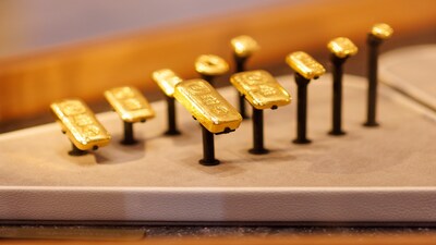 Bullion fell as much as 1% in early trading, following its second consecutive weekly drop. 