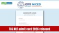 TCS NQT admit card 2026 out at tcsion.com: Download hall ticket for April exam cycle; direct link here