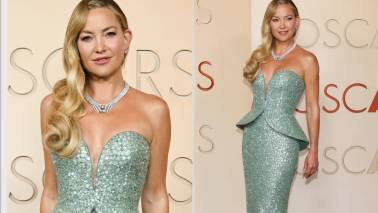 Kate Hudson in Giorgio Armani dress