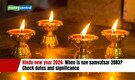 Hindu new year 2026: When is nav samvatsar 2083? Check dates and significance