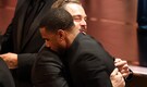 Michael B. Jordan gets emotional and hugs Leonardo DiCaprio after winning Best Actor for Sinners at Oscars 2026