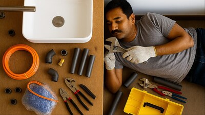 As the story triggered a discussion on Reddit, a few users pointed out that even when office jobs face disruption from automation, trades like plumbing and electrical work cannot easily be replaced by AI. (AI-generated image)