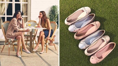 Spring and summer naturally lend themselves to ballet flats, particularly when styled with lightweight dresses, tailored trousers or relaxed denim (Images: Bata India)