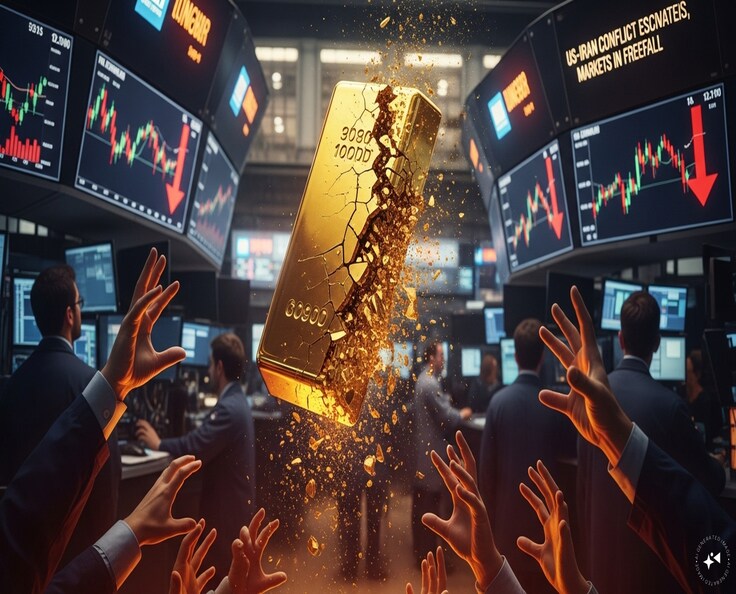 Gold slips amid Iran war turmoil; what should investors do?