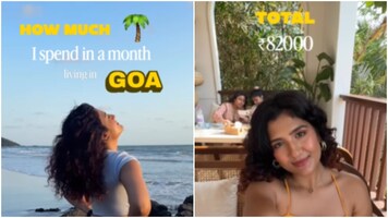 Software engineer says she spends Rs 82,000 monthly living in Goa, shares breakdown: 'Really grateful...'