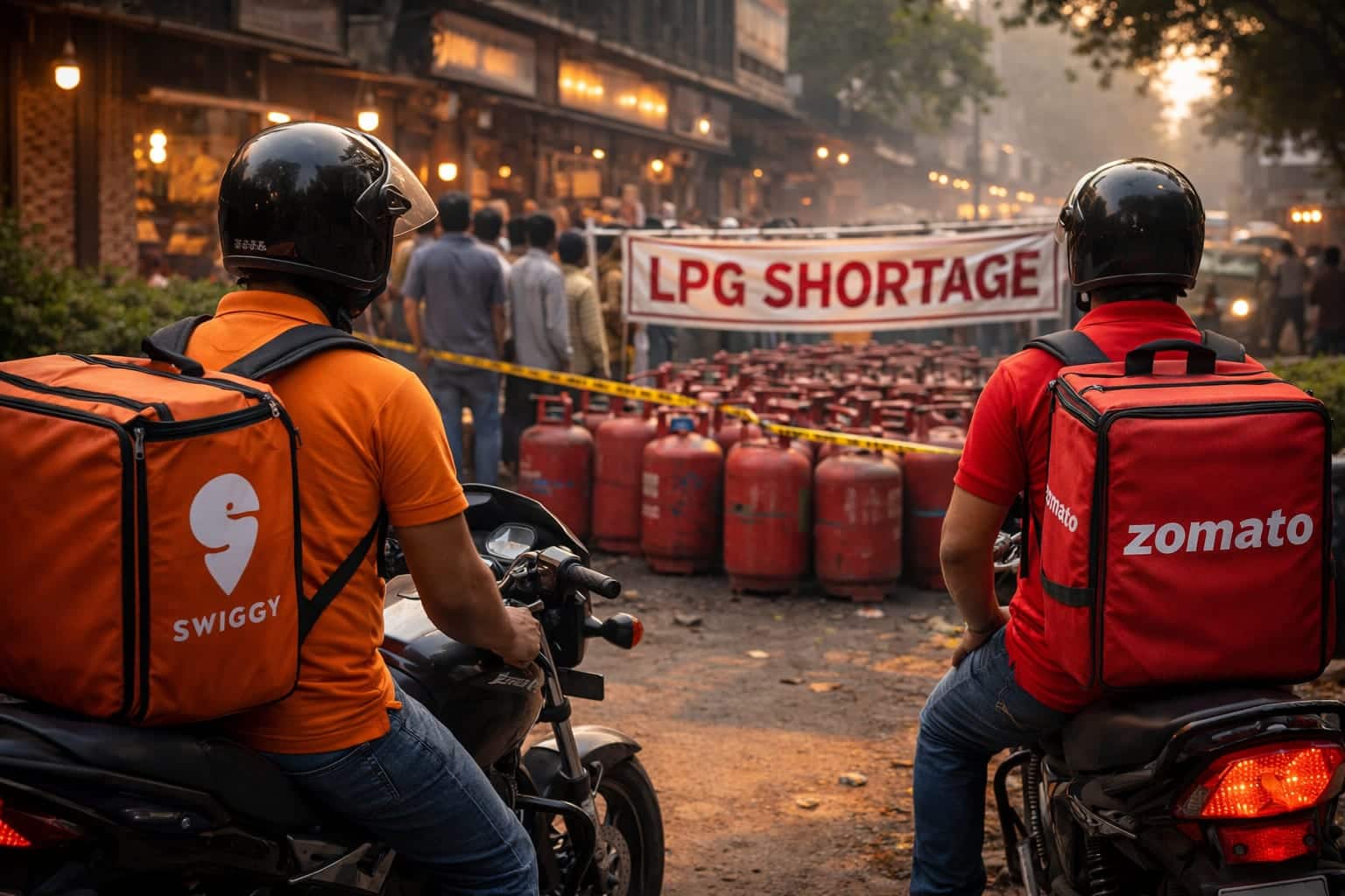 Costly gas but steady gigs: Food delivery worker earnings hold firm amid LPG crunch