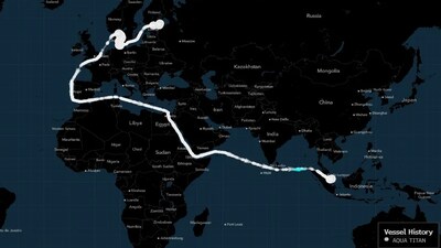 Vessels with Urals crude bound for China has turned around and is now heading to India. 