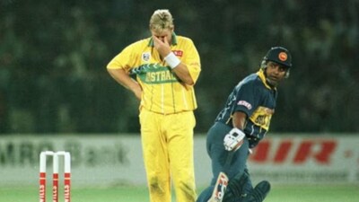 Aravinda de Silva recalls Arjuna Ranatunga’s dig at Shane Warne and its impact (AFP Photo)