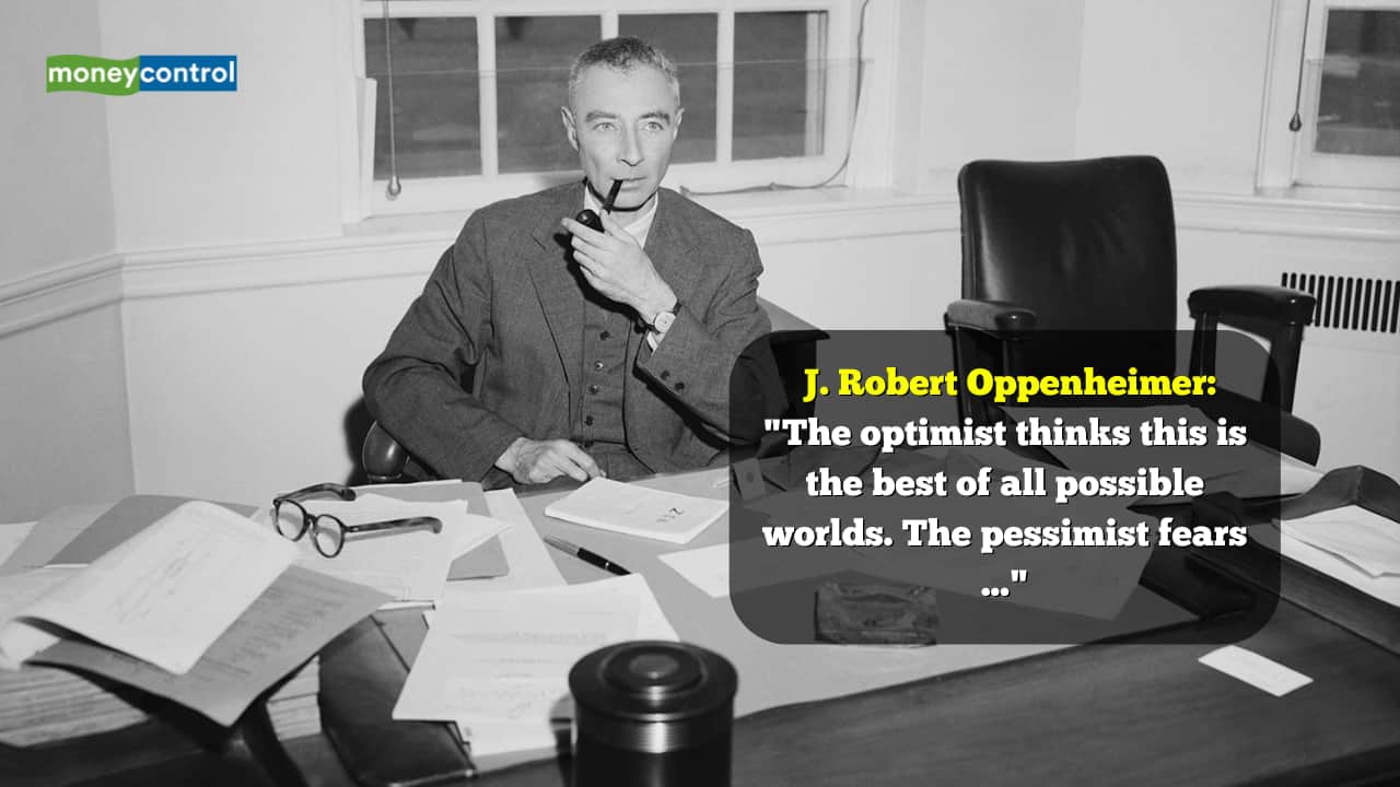 Quote of the Day by 'Father of Atomic Bomb' J. Robert Oppenheimer, 