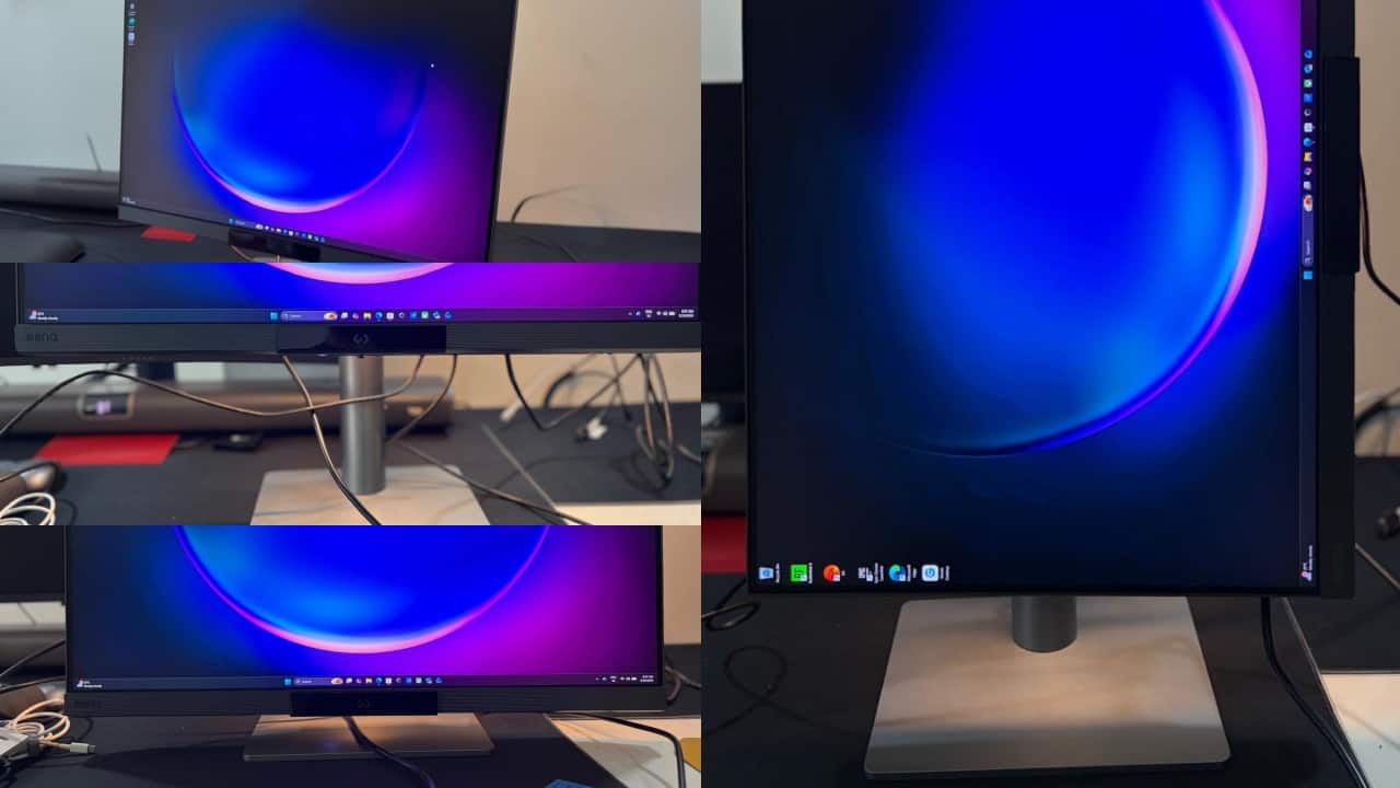 BenQ adjustments