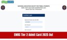 EMRS Tier 2 Admit Card 2026 out for teaching, non-teaching posts at nests.tribal.gov.in; direct link here to download