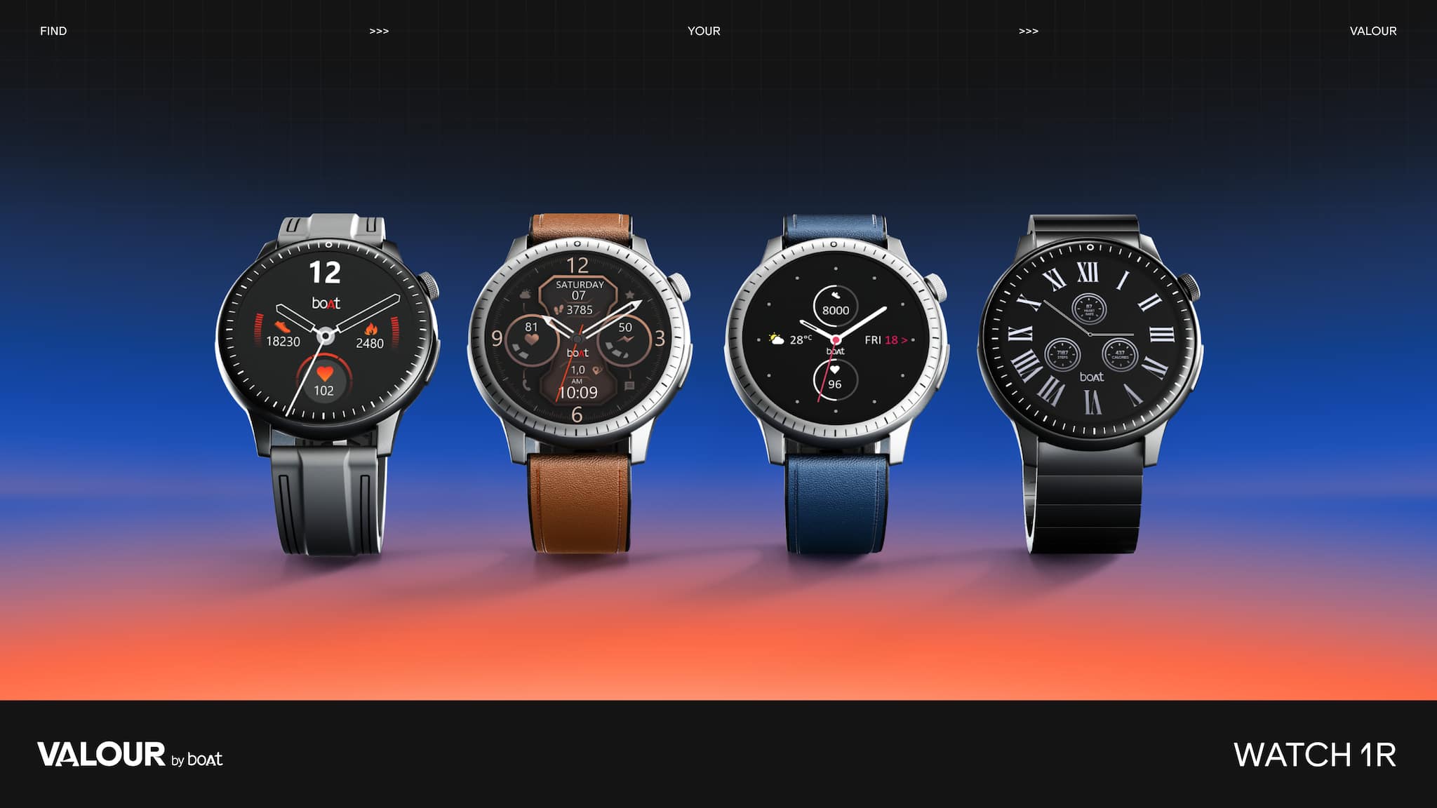 Valour Watch 1R launched in India with AI Coach and AMOLED display: Price, features and more