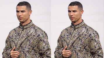 Cristiano Ronaldo's Eid post goes viral as fans react to royal traditional look: 'Wishing you all peace'
