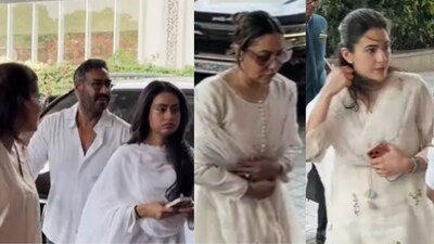 Celebs at prayer meet