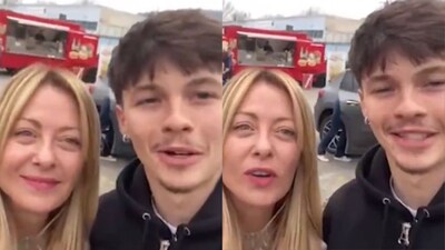 Internet reacts as Giorgia Meloni stays calm during viral selfie moment. (Image: @Osint613/ X)