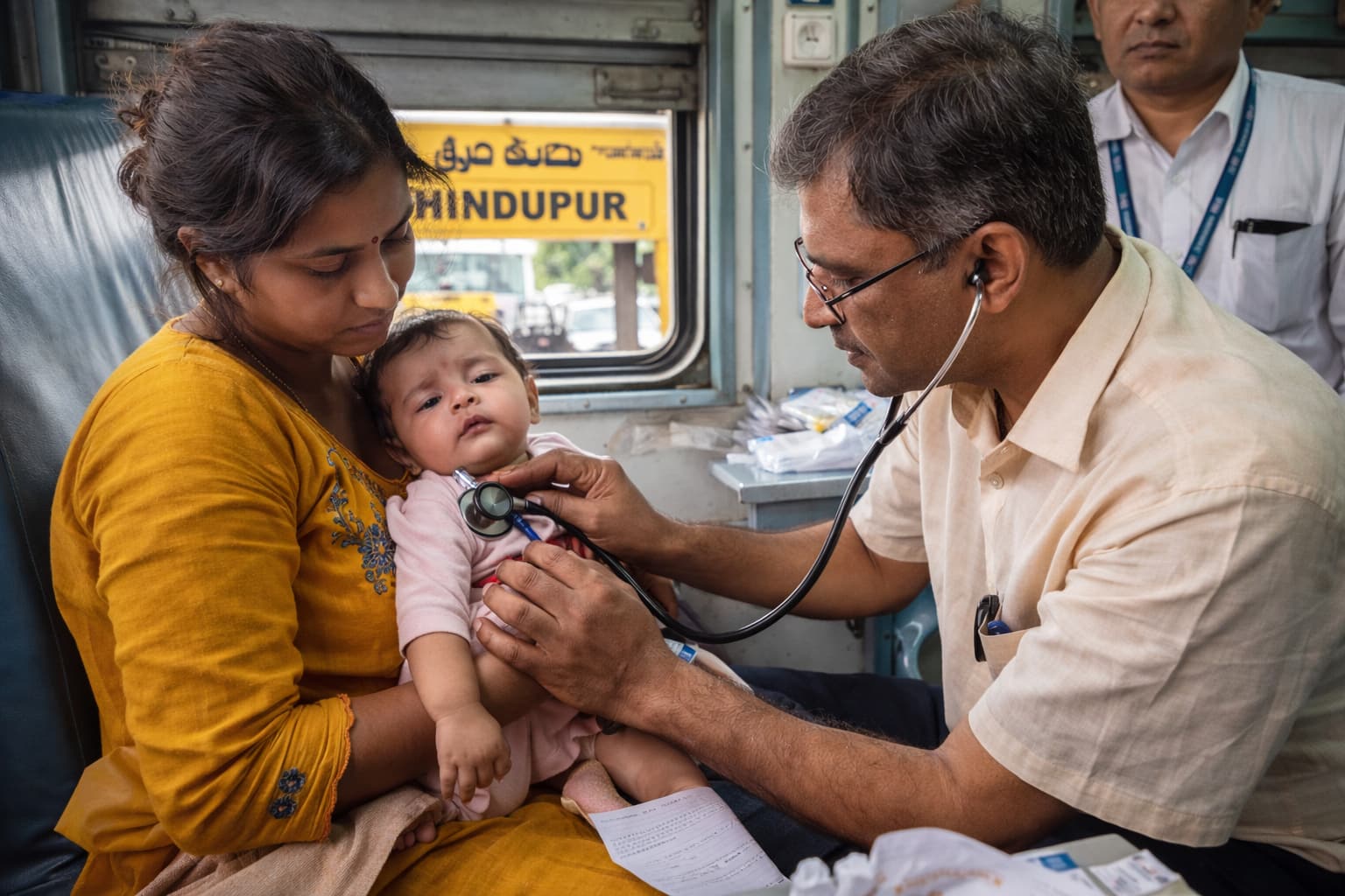 ‘Help came fast’: Indian Railways arranges doctor for sick infant on ...