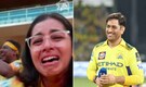 Chepauk crowd goes wild for MS Dhoni in practice session, female fan breaks down - WATCH