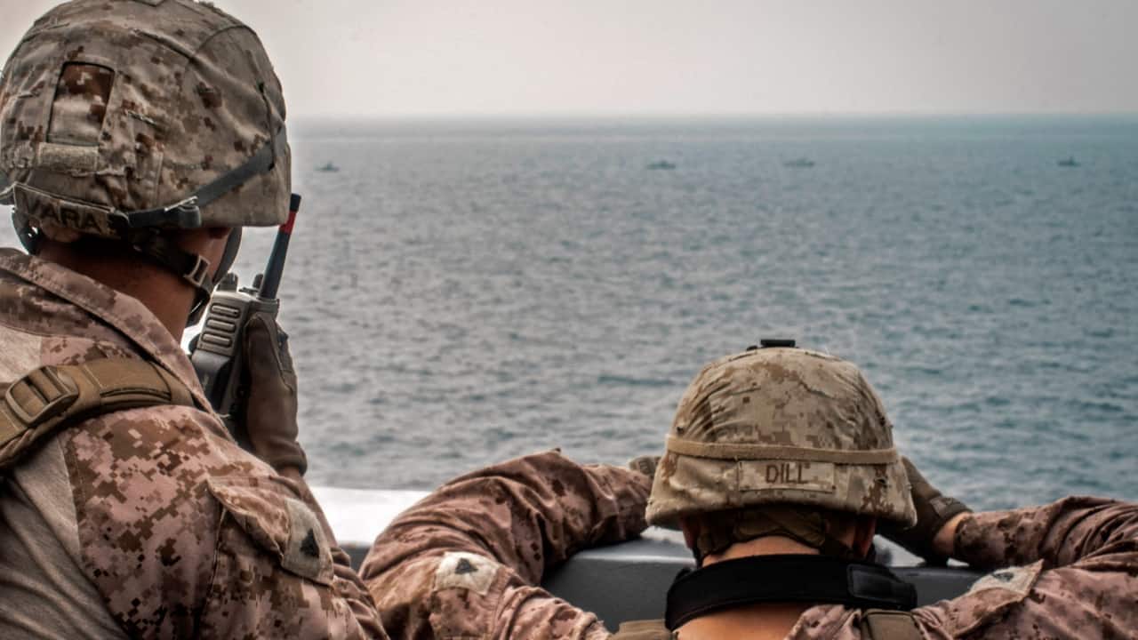 Strait of Hormuz crisis: Nearly 5,000 US Marines head to Middle East ...