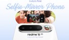 Realme 16 5G India launch confirmed, teased to come with a new selfie mirror feature
