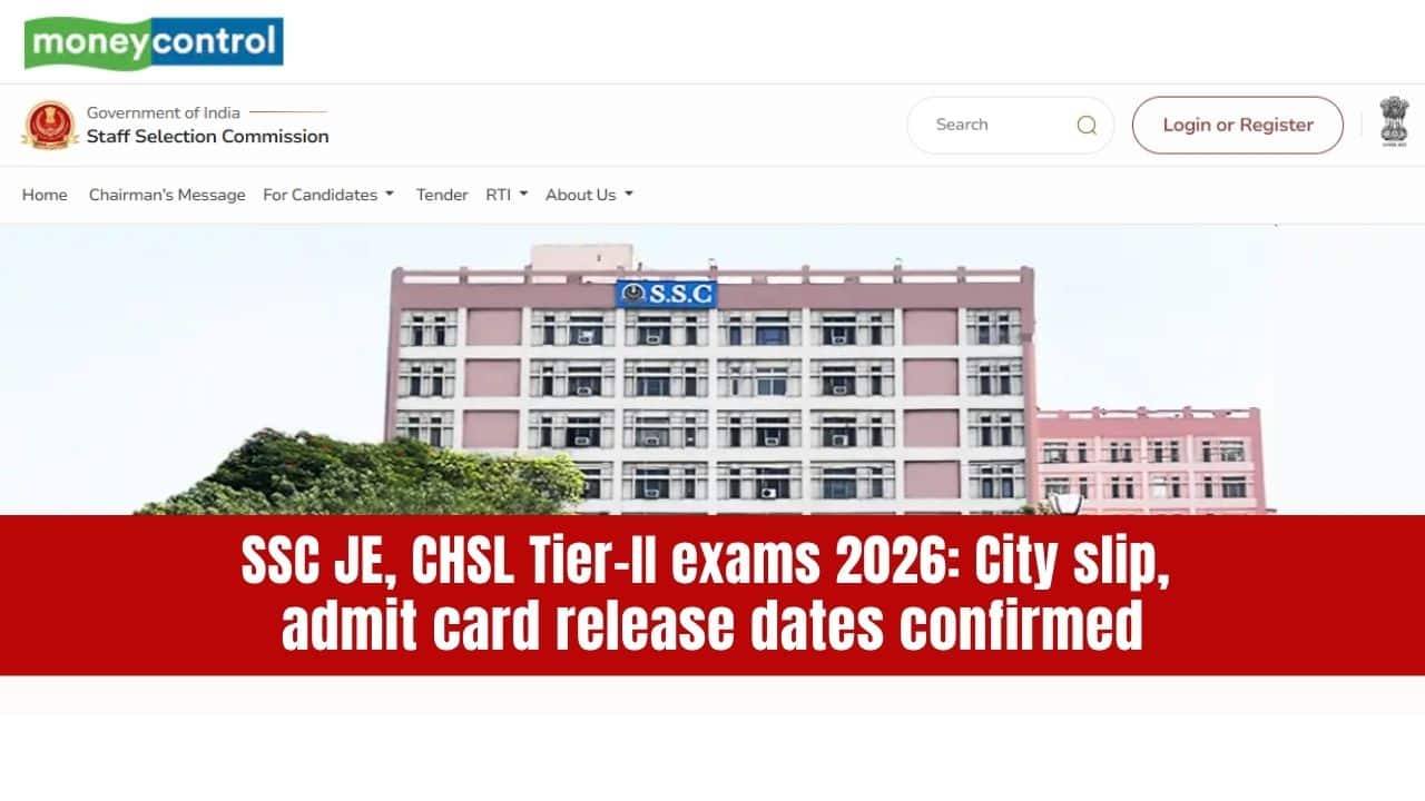 SSC JE, CHSL Tier-II 2026: City intimation slip, admit card release dates out; check complete schedule here