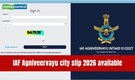 IAF Agniveervayu City Slip 2026 out for Phase I; check allotted exam city, direct link here