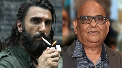 Why is Satish Kaushik named in Dhurandhar credits?