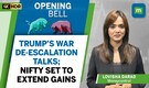 Relief rally to continue amid Trump's peace talks; Oil below $100/bbl | Opening Bell