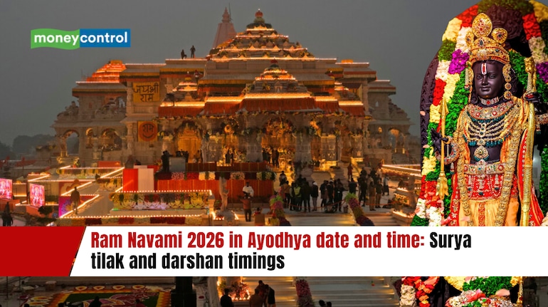 Ram Navami 2026 in Ayodhya date and time: Surya tilak and darshan timings