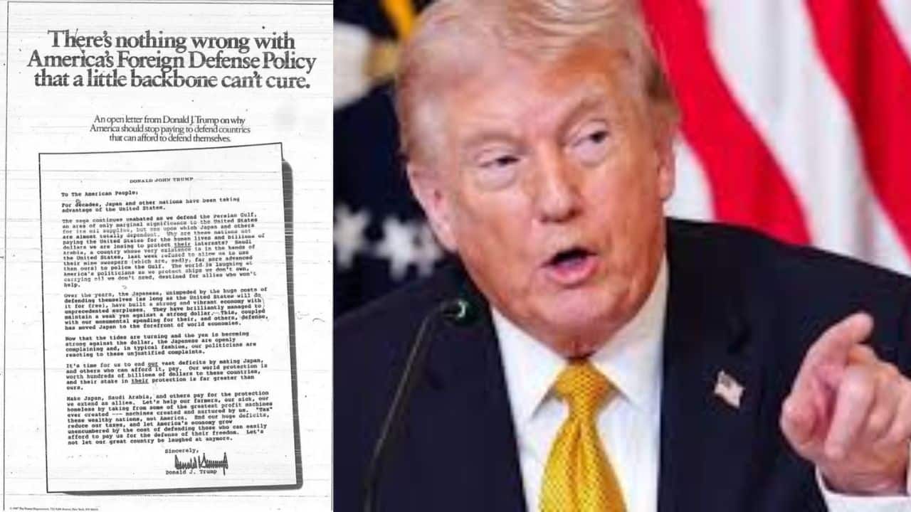 Trump’s $95,000 1987 newspaper ad echoes his Iran war stance: ‘Why are these nations not paying...’