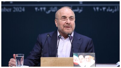 Iran’s parliament speaker responds to Rubio’s remarks with claims about oil seizure and regional escalation as tensions with the US intensify