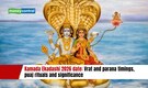 Kamada Ekadashi 2026 date: Vrat and parana timings, puaj rituals and significance