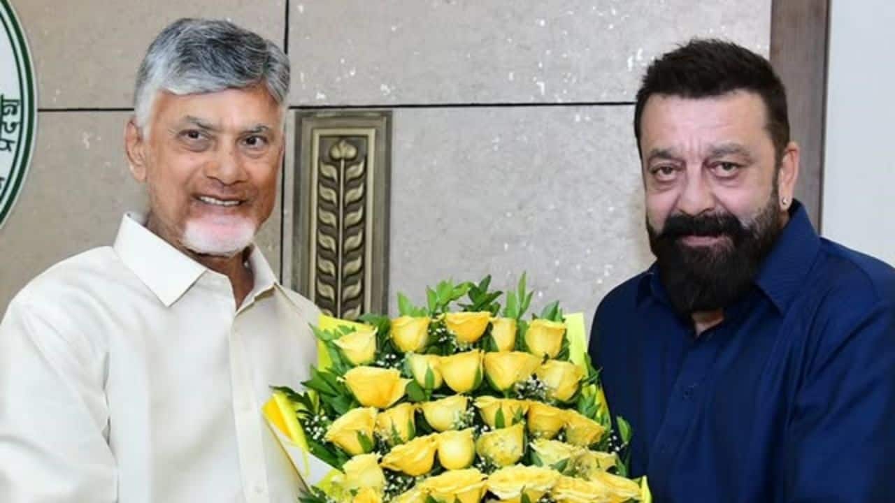Sanjay Dutt meets Andhra Pradesh CM N Chandrababu Naidu; discuss film investment opportunities