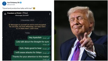 Iran shares pic of fake WhatsApp chat to troll Trump's 'good and productive talks'