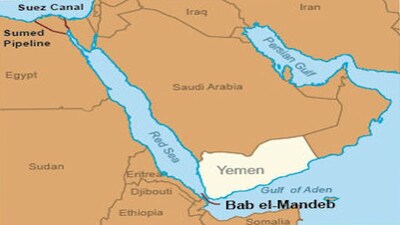 Iran signals threat at Bab el-Mandeb Strait (Source: X)