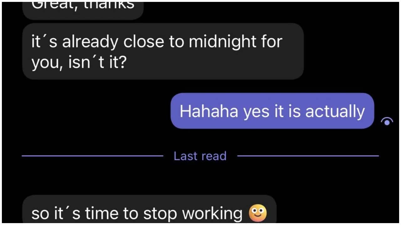 'It's time to stop': Indian employee shares European manager's message after working at midnight