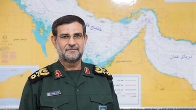IRGC Navy chief Alireza Tangsiri -- File photo