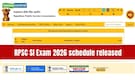 RPSC SI Exam 2026 schedule out; check complete details, city slip and admit card release dates here