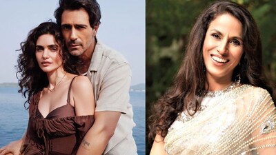 Arjun Rampal’s girlfriend Gabriella Demetriades defends him after Shobhaa De criticises ‘Bharat Mata Ki Jai’ chant

