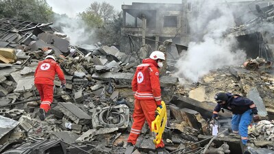Missile debris kills two in Abu Dhabi