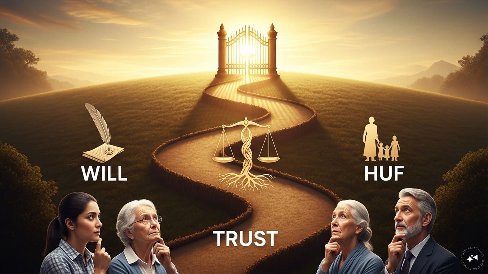 Will, Trust or HUF: Choosing the right route to pass on wealth