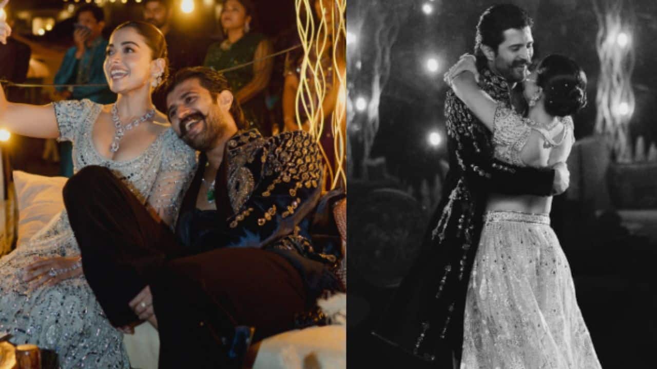 Rashmika Mandanna and Vijay Deverakonda celebrate one month wedding anniversary, share unseen pics
