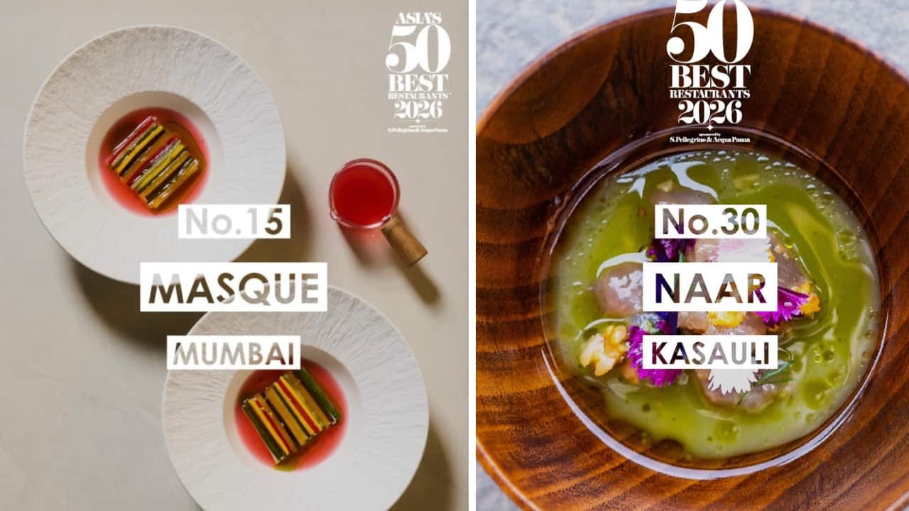 Mumbai’s Masque and Kasauli’s NAAR in Asia’s 50 Best Restaurants 2026 list
