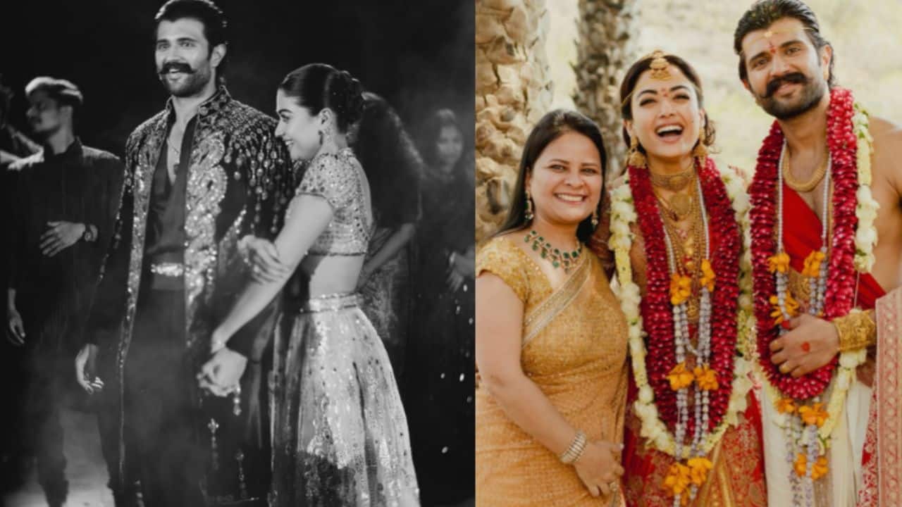 Rashmika Mandanna pens emotional note on one-month anniversary, thanks women behind her dream wedding