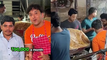 Pani puri seller earns Rs 90,000 monthly, Rs 10.8 lakh annually: Viral video leaves netizens stunned
