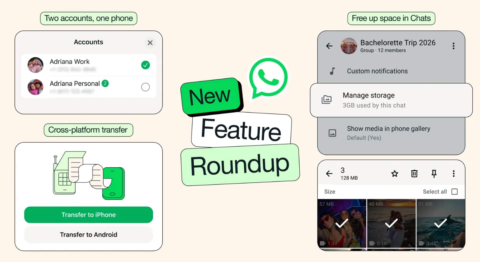 WhatsApp AI Integration for Photo Editing and Writing